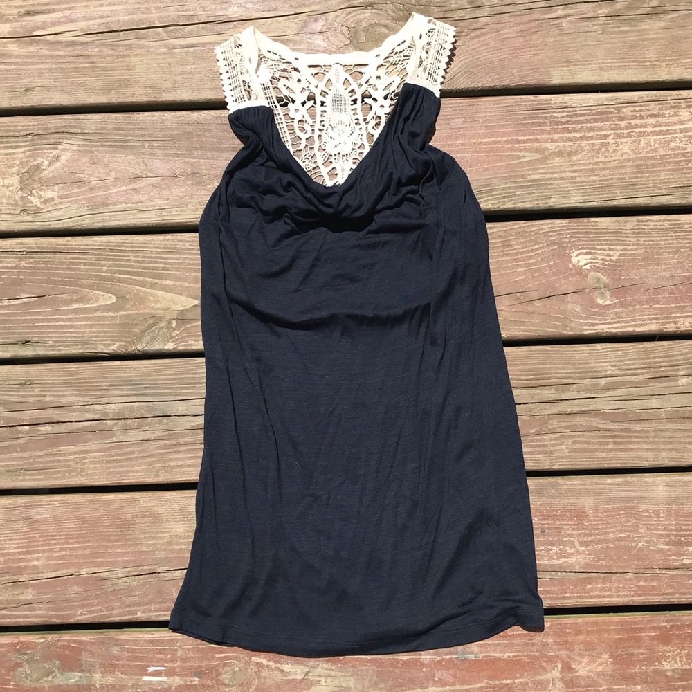 Banana Republic Racer back/lace back tank